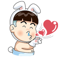 I Jun (rabbit) sticker #7456534