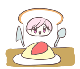 go!go!shokupanchan sticker #7456669