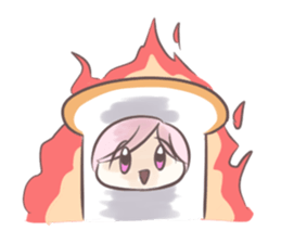 go!go!shokupanchan sticker #7456672