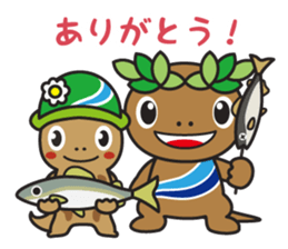 Akiruno official "Morikko San-chan" sticker #7456776