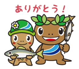 Akiruno official "Morikko San-chan" sticker #7456776