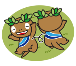 Akiruno official "Morikko San-chan" sticker #7456802