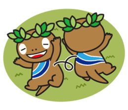 Akiruno official "Morikko San-chan" sticker #7456802
