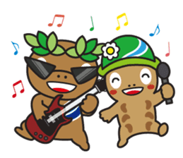 Akiruno official "Morikko San-chan" sticker #7456804