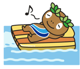 Akiruno official "Morikko San-chan" sticker #7456805