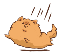 Bossy Pomeranian sticker #7456941