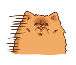 Bossy Pomeranian sticker #7456949
