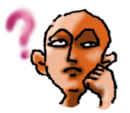Feelings of a shaven head sticker #7457949