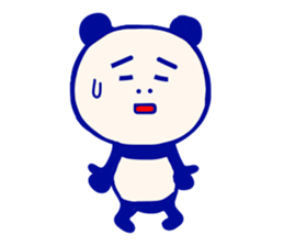 Panda lady sticker #7458053