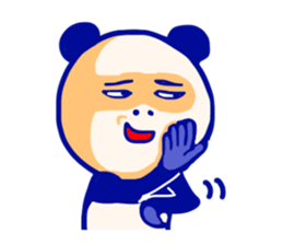 Panda lady sticker #7458057