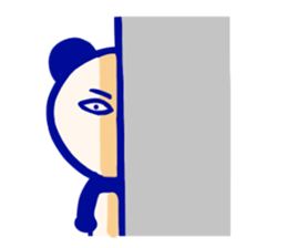 Panda lady sticker #7458061