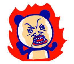 Panda lady sticker #7458082