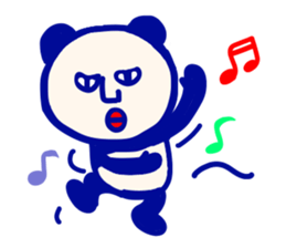 Panda lady sticker #7458084