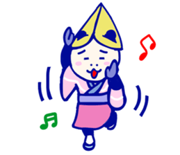 Panda lady sticker #7458085