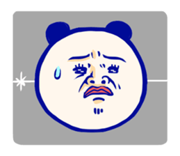 Panda lady sticker #7458089