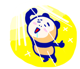 Panda lady sticker #7458091