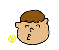 Tennis club for kindergarteners 3 sticker #7458265