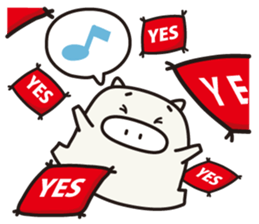 The Cushion Sticker sticker #7458549