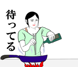 Every day of narikiridanjyo for women 2 sticker #7458629