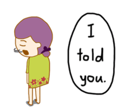 The Story in Our Lovely Big City sticker #7458653