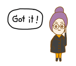 The Story in Our Lovely Big City sticker #7458673