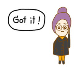 The Story in Our Lovely Big City sticker #7458673