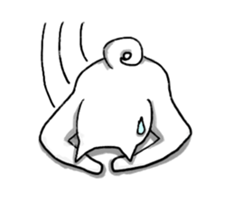 with a white dog sticker #7458808