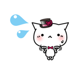 Hand of a cat. Gal language sticker #7459091