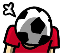 Soccer in the world sticker #7459933
