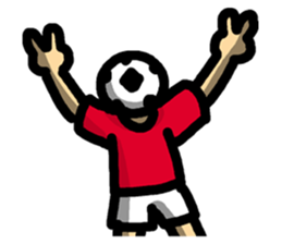 Soccer in the world sticker #7459934