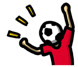 Soccer in the world sticker #7459936