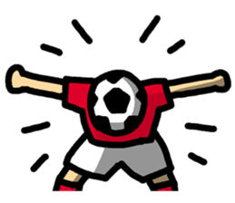 Soccer in the world sticker #7459940