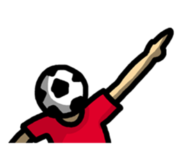 Soccer in the world sticker #7459942