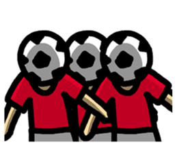 Soccer in the world sticker #7459943