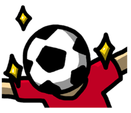 Soccer in the world sticker #7459945