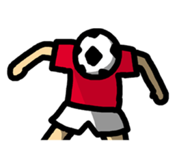 Soccer in the world sticker #7459946