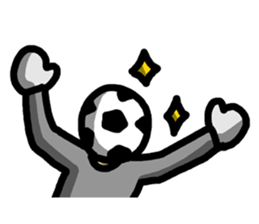 Soccer in the world sticker #7459947