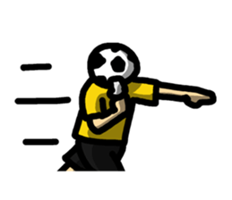 Soccer in the world sticker #7459949