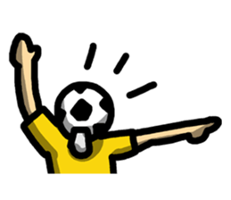 Soccer in the world sticker #7459950