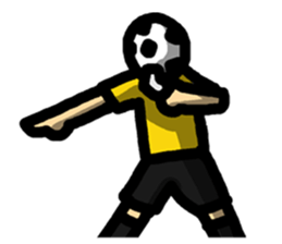 Soccer in the world sticker #7459951