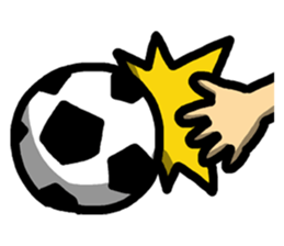 Soccer in the world sticker #7459953