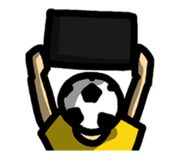 Soccer in the world sticker #7459958