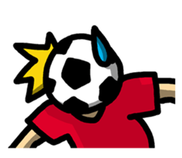 Soccer in the world sticker #7459959