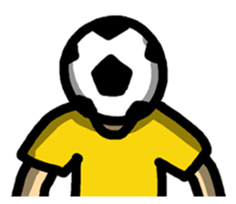 Soccer in the world sticker #7459962