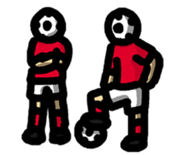 Soccer in the world sticker #7459969