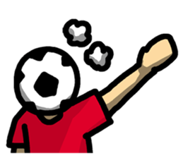 Soccer in the world sticker #7459970