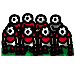 Soccer in the world sticker #7459971