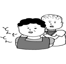 masao,s mother "OKAN" sticker #7460665