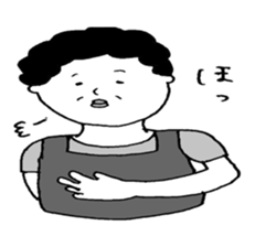 masao,s mother "OKAN" sticker #7460671