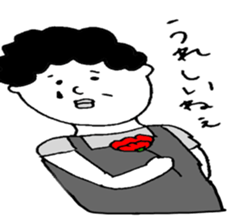 masao,s mother "OKAN" sticker #7460691